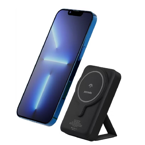 Porodo 10000mAh MagSafe Power Bank With Foldable Stand