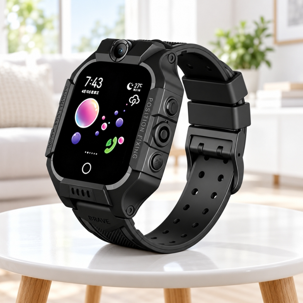 Green Lion 2G Kids Smart Watch Series 5 - Black