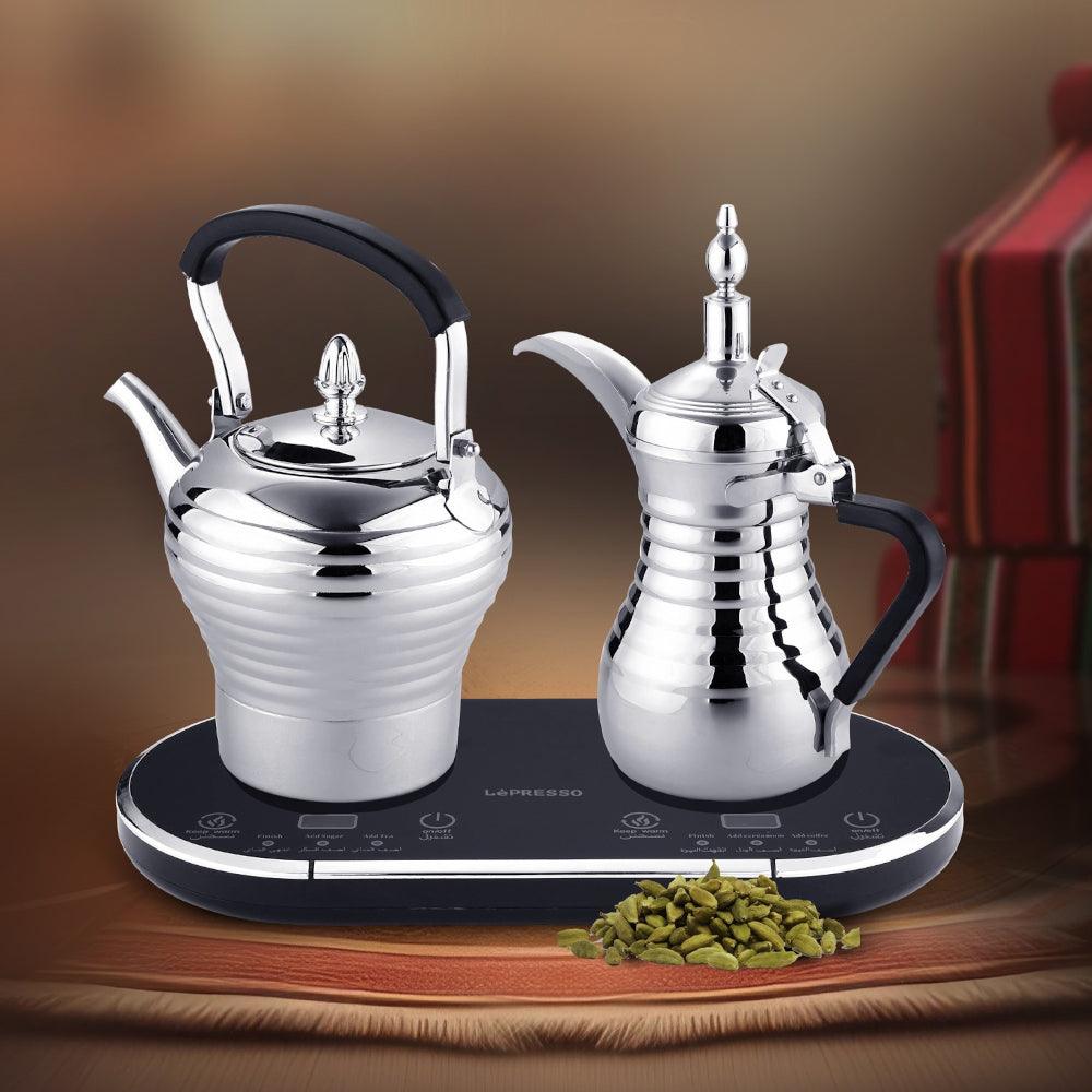 LePresso Electrical Arabic Coffee and Tea Maker 1600W - Gold